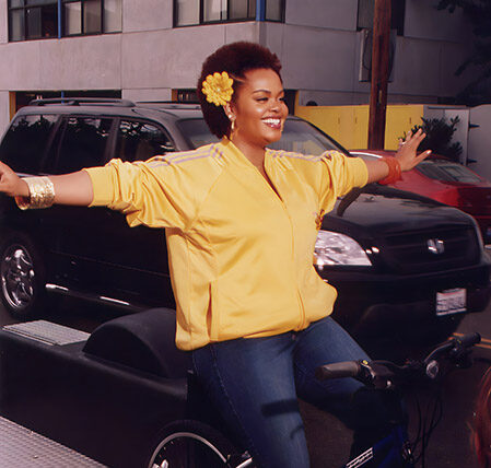 behind the scenes from Jill Scott Golden video